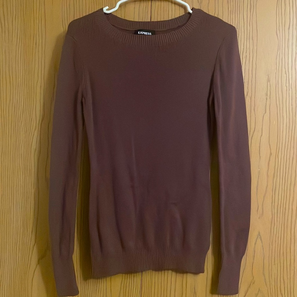 Plum Basic Sweater from Express